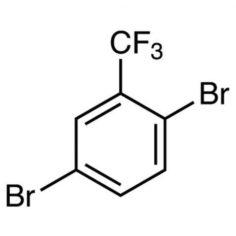 2,5-Dibromobenzotrifluoride Chemische Struktur