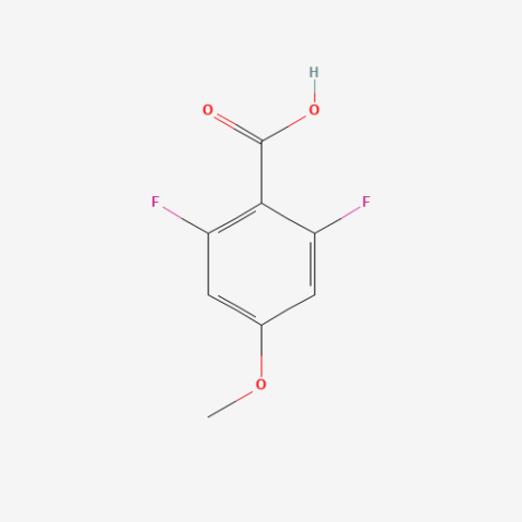 2,6-Difluoro-4-methoxybenzoic acid Chemical Structure