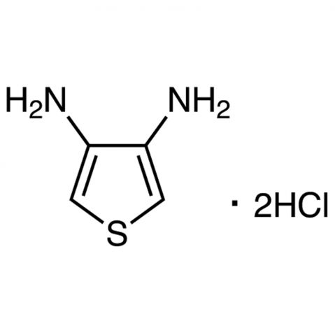 3,4-Diaminothiophene Dihydrochloride Chemical Structure