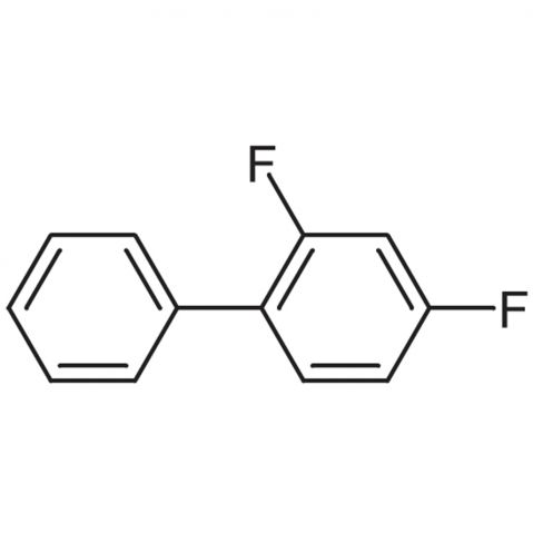 2,4-Difluorobiphenyl Chemische Struktur