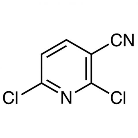 2,6-Dichloropyridine-3-carbonitrile Chemische Struktur