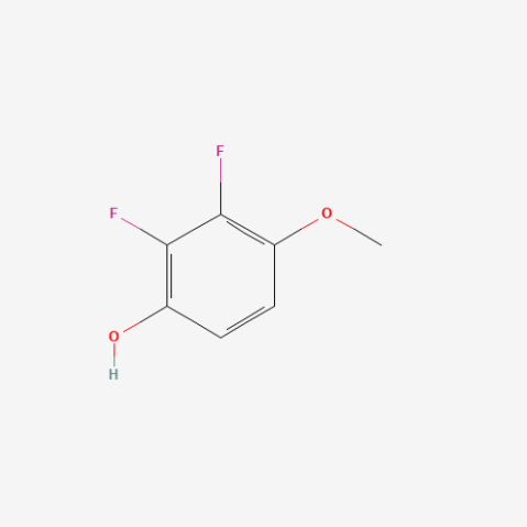 2,3-Difluoro-4-methoxyphenol التركيب الكيميائي