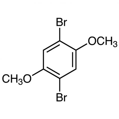 1,4-Dibromo-2,5-dimethoxybenzene Chemical Structure