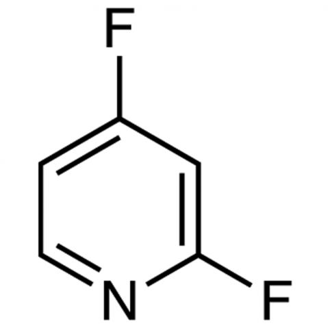 2,4-Difluoropyridine 化学構造