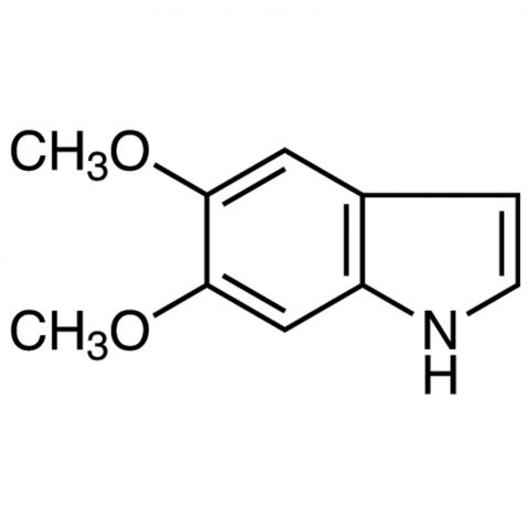 5,6-Dimethoxyindole التركيب الكيميائي