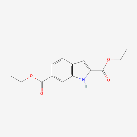 Diethyl indole-2,6-dicarboxylate Chemical Structure