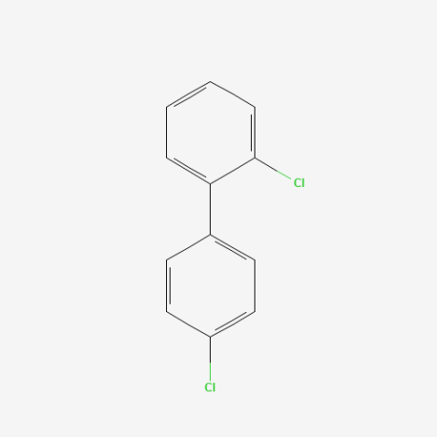 2,4'-Dichlorobiphenyl Chemical Structure