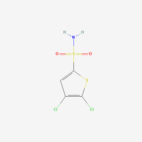 4,5-Dichlorothiophene-2-sulfonamide Chemische Struktur