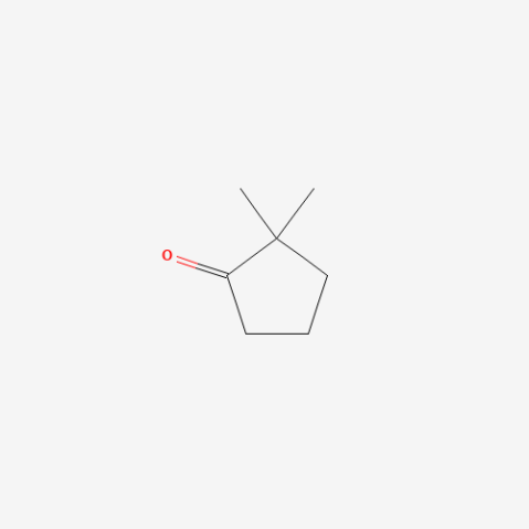 2,2-Dimethylcyclopentanone التركيب الكيميائي