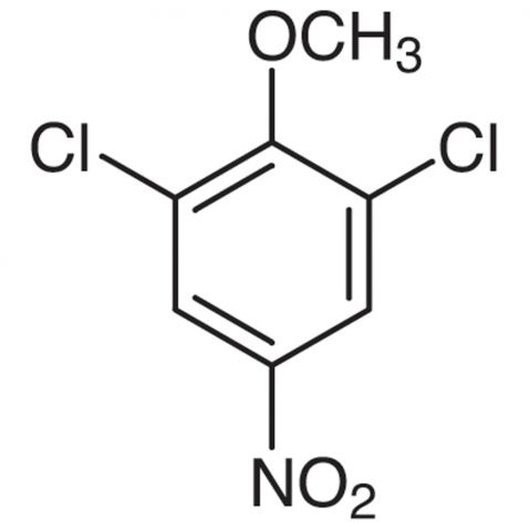 2,6-Dichloro-4-nitroanisole 化学構造