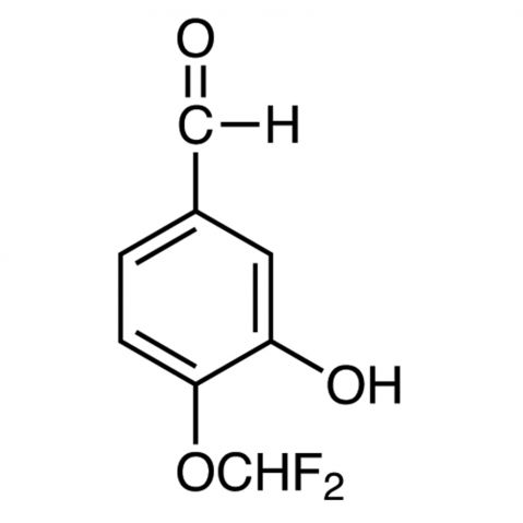 4-(Difluoromethoxy)-3-hydroxybenzaldehyde Chemical Structure