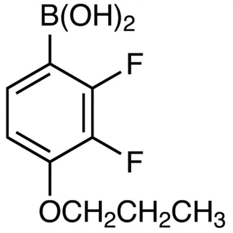 2，3-Difluoro-4-propoxylphenylboronic acid(contains varying amounts of Anhydride) Chemical Structure