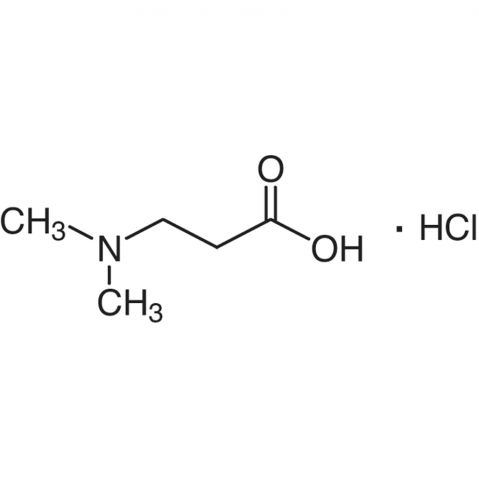 3-(Dimethylamino)propionic Acid Hydrochloride Chemical Structure