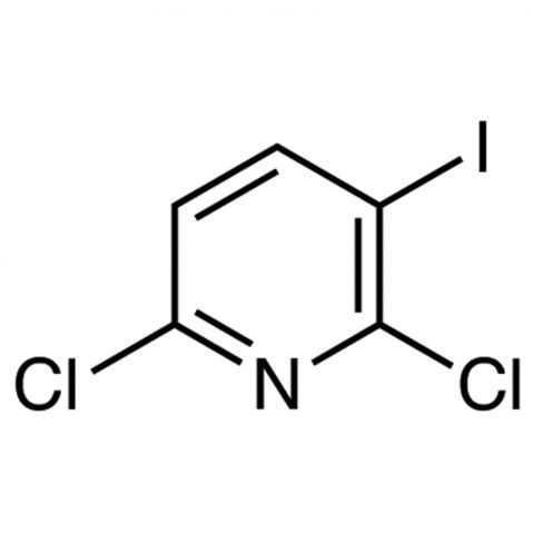 2,6-dichloro-3-iodopyridine Chemical Structure