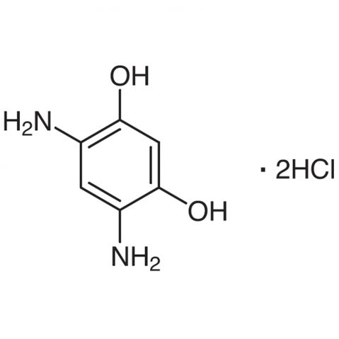 4,6-Diaminoresorcinol Dihydrochloride Chemical Structure