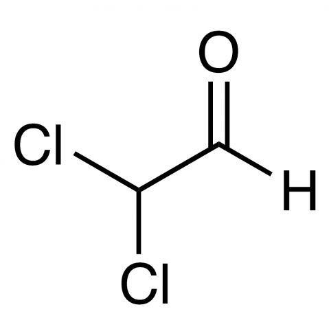 Dichloroacetaldehyde Hydrate Chemical Structure