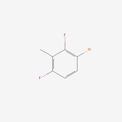 3-Bromo-2,6-difluorotoluene 化学構造