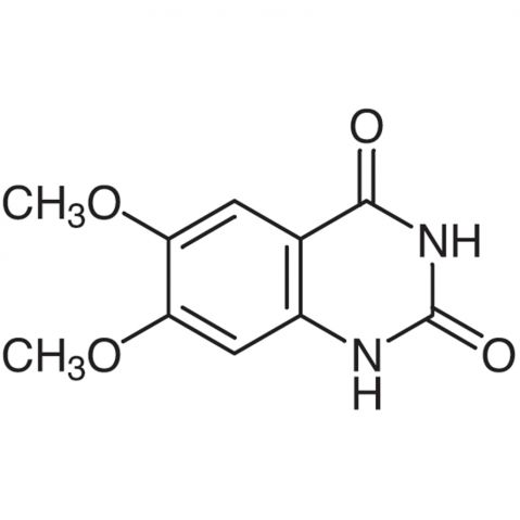 6,7-Dimethoxyquinazoline-2,4-dione Chemische Struktur