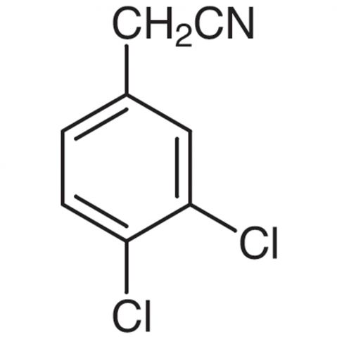 3,4-Dichlorophenylacetonitrile Chemische Struktur