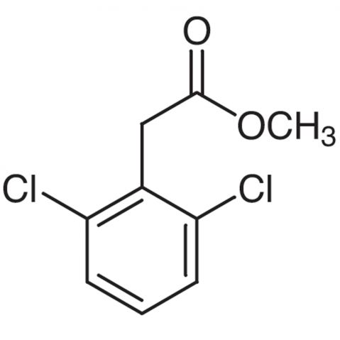 2,6-Dichlorophenylacetic Acid Methyl Ester 化学構造