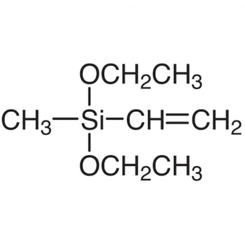 Diethoxymethylvinylsilane 化学構造