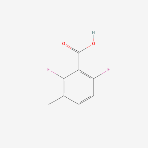 2,6-Difluoro-3-methylbenzoic acid Chemical Structure