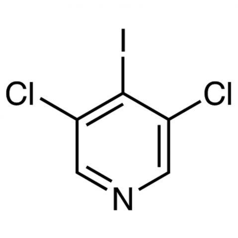 3，5-dichloro-4-iodopyridine Chemical Structure