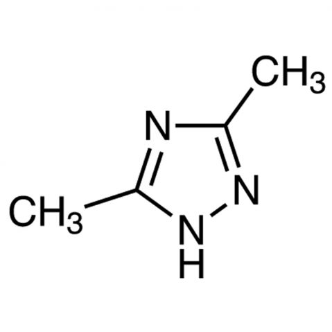 3,5-Dimethyl-1,2,4-triazole 化学構造