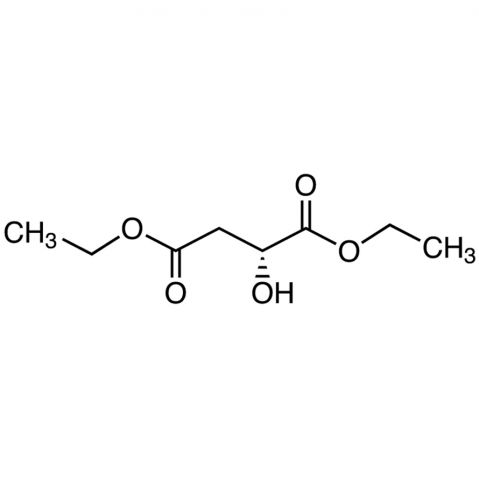 D-(+)-Apple Acid Diethyl Ester Chemical Structure