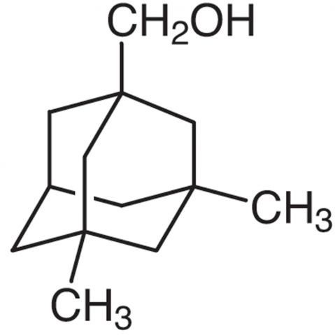 3,5-Dimethyl-1-adamantanemethanol 化学構造