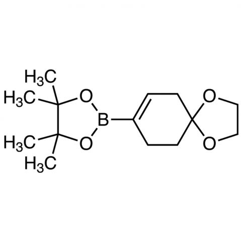 1,4-Dioxaspiro[4,5]dec-7-en-8-boronic Acid Pinacol Ester Chemical Structure