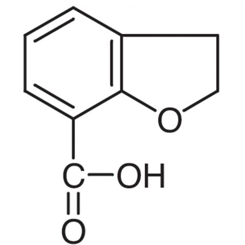 2,3-Dihydrobenzofuran-7-carboxylic Acid 化学構造