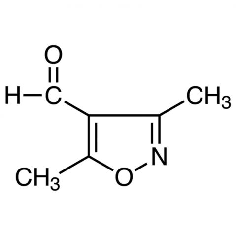 3,5-Dimethylisoxazole-4-carboxaldehyde Chemical Structure