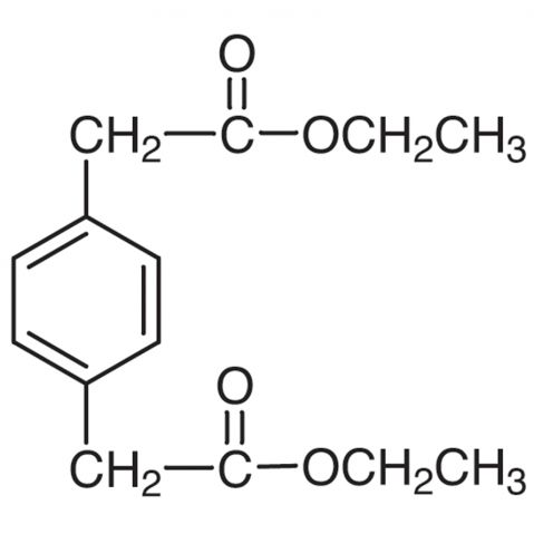 1，4-Phenylenediacetic Acid Diethyl Ester Chemical Structure