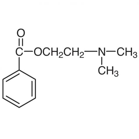 2-Dimethylaminoethyl Benzoate Chemische Struktur