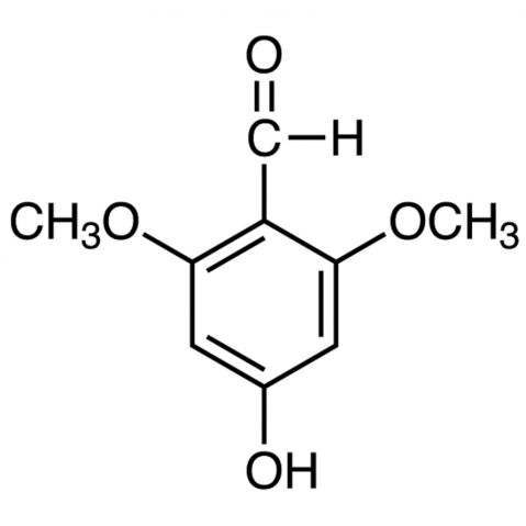 2，6-dimethoxy-4-hydroxybenzaldehyde التركيب الكيميائي