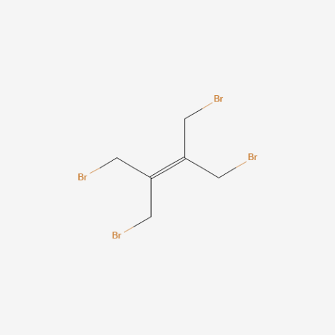 1,4-dibromo-2,3-bis(bromomethyl)but-2-ene 化学構造