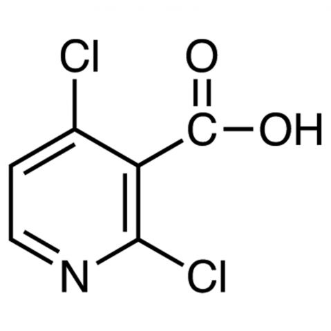 2,4-Dichloronicotinic Acid Chemical Structure