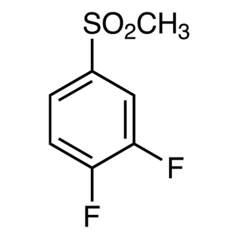 3,4-Difluorophenyl Methyl Sulfone Chemical Structure