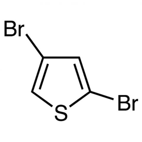 2,4-Dibromothiophene Chemische Struktur