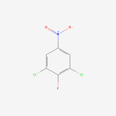 3,5-Dichloro-4-fluoro-1-nitrobenzene Chemical Structure