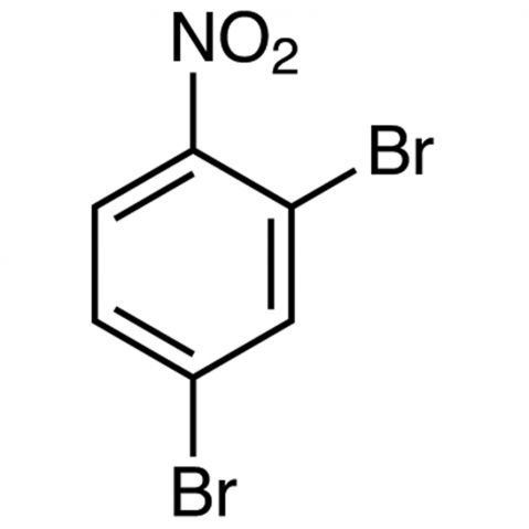 2,4-Dibromonitrobenzene Chemische Struktur