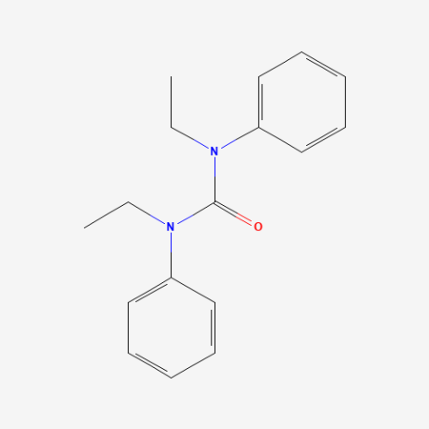 1,3-Diethyl-1,3-diphenylurea التركيب الكيميائي