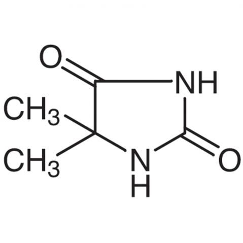 5，5-Dimethylhydantoin التركيب الكيميائي