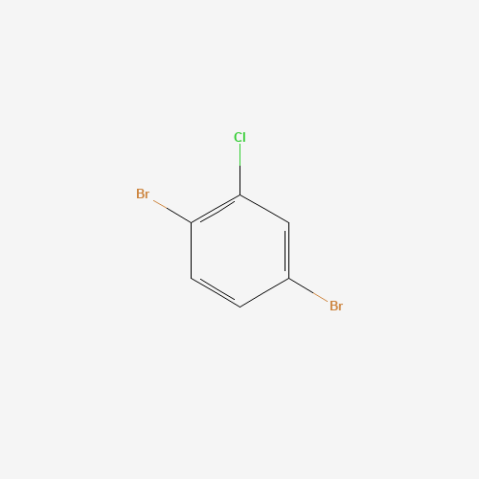 1,4-Dibromo-2-chlorobenzene Chemical Structure