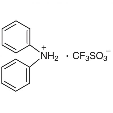 Diphenylammonium Trifluoromethanesulfonate Chemische Struktur