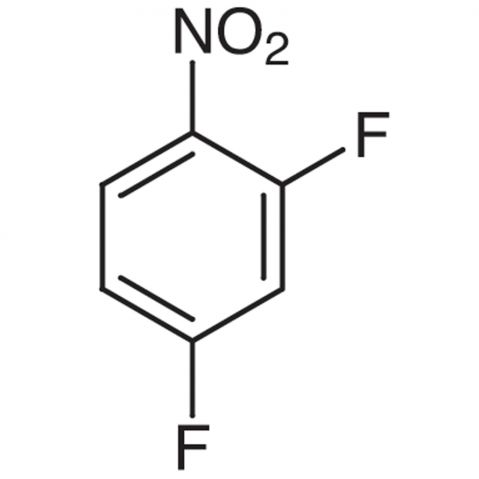 2,4-Difluoronitrobenzene التركيب الكيميائي