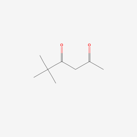 5,5-Dimethylhexane-2,4-dione 化学構造