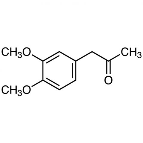 (3,4-Dimethoxyphenyl)acetone Chemical Structure