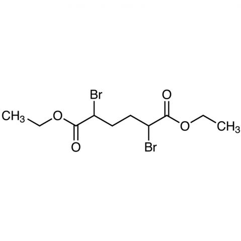 2,5-Dibromoadipic Acid Diethyl Ester Chemical Structure